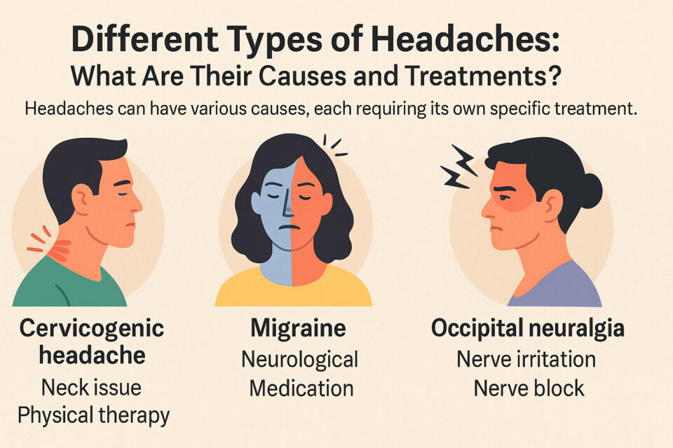 Different Types of Headaches What Pain in the Neck, Eye, or Half Head Really Means