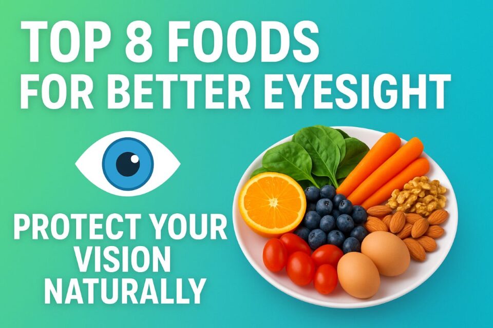 Top 8 Foods to Improve Eyesight Naturally and Protect Your Vision